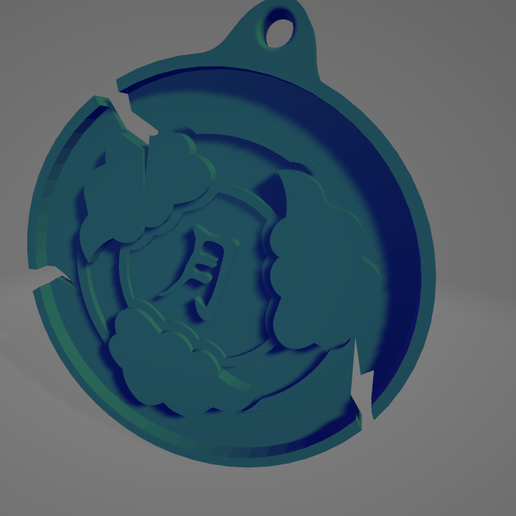Moon Talisman 3D model