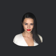 model-4.png Adriana Lima-bust/head/face ready for 3d printing