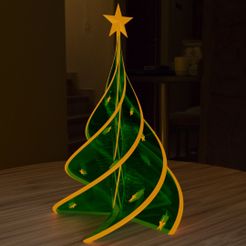 Christmas_tree2.jpg STL file Christmas tree・Template to download and 3D print