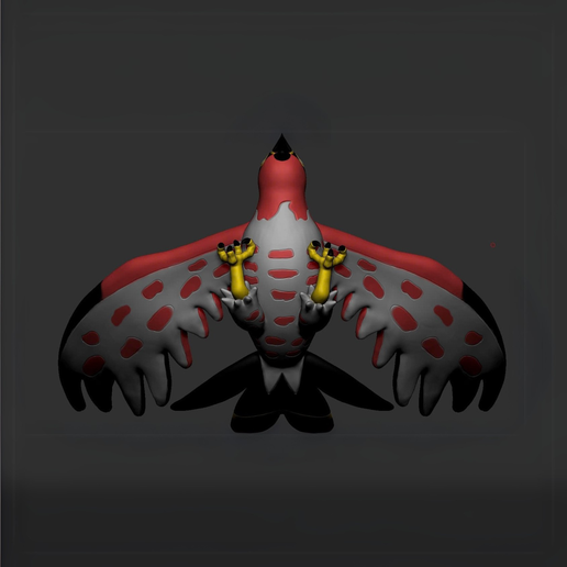 19.png Pokemon Talonflame 3D Print Model - STL for 3D Printing - Print Ready