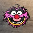 Animal face.jpg Set of 5 Muppet Show Ornaments
