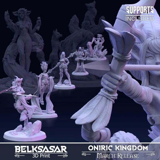 Oniric Kingdom - MINIATURES March 2022