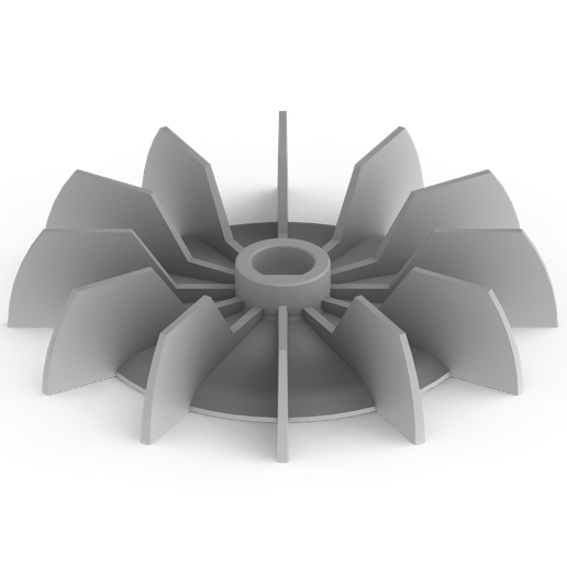 Impeller.png Ventilador do motor para rachadores de troncos hidráulicos eléctricos