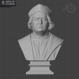 1000050142.jpg Busto de Cristóvão Colombo STL - Estátua de explorador histórico para impressão 3D