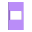 Loading Dock - Panels - Window lower panel.stl Modular Warehouse with Loading Dock – Motorized Door & Adjustable Ramp - 1:14 Scale