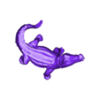 untitled.obj Lowpoly Crocodile Charm - Low Poly - Excellent Design - Decor