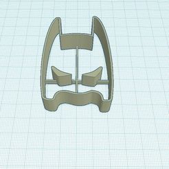 batman-face-cookie-cutter.jpg STL file Batman Face Cookie Cutter・3D printer model to download
