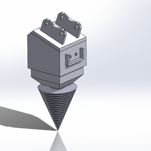 Hitachi zx250 screw log splitter