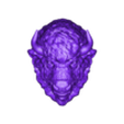 500K without background.stl Bison angry head