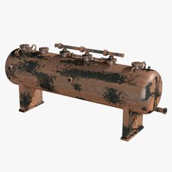 rusty-boiler02.jpg 3D file Rusty boiler・3D print model to download