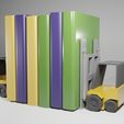 Bookend.jpg Mini Forklift Bookend