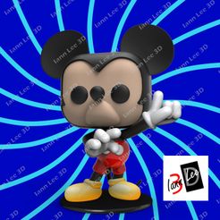mickey-funko.179.jpg Fichier 3D Mickey Funko Vinyl Disney Classic Vinyl 1187・Modèle à télécharger et à imprimer en 3D