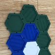 tiles1.jpg Baldosas hexagonales encajables para juegos de mesa, Dragones y Mazmorras, mapas, etc.