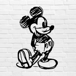 murbrique.jpg Disney mickey wall decoration