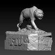 ghhjj.jpg FIU Panthers football mascot statue destop - 3d Print