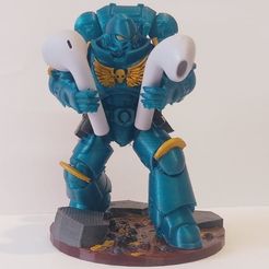 1.jpeg Space Marine inpods- airpods stand - Space Warrior