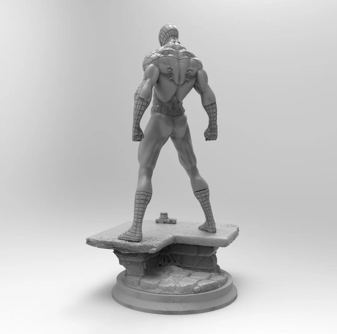 Fichier 3D The Spidey man Statue STL 3D Model design print download ...