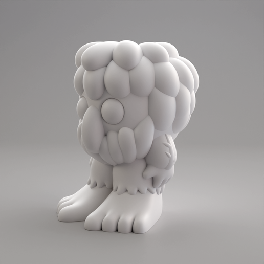 🗿 Brr Brr Patapim / Brainrot Mini Figure・ STL File for 3D printing・Cults