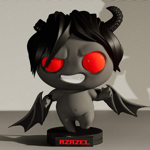 🎲 The Binding of Isaac: Azazel - Four Souls Figure・ STL File for