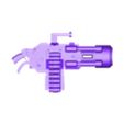 Fragcannon Fixed.stl Grimdark Alien Hunter Weapons