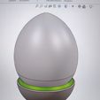 P_20221207_204216.jpg Lampe oeuf autruche / Ostrich egg lamp