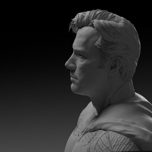 Скачать файл Obj Ben Affleck Batman Without Mask Batman V Superman 3d Print Model • Форма 2624