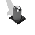 Floating-Cup-Holder-with-Cup-Iso.png E36 Floating Centre Console Cup Holder
