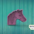 caballo.jpg Fichier STL Cheval Cheval Découpeur de biscuits M6・Design pour impression 3D à télécharger