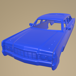 b21_013.png STL file Lincoln Continental US Presidential State 1969 PRINTABLE CAR BODY・3D printable model to download