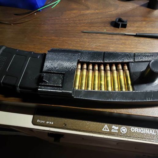 .223 AR15/M4 mag 15 rnd Speedloader 3D model