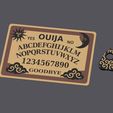 OuijaBoardandPlanchette.jpg Ouija Board Functional Fridge Magnet