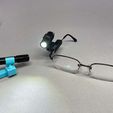 IMG_3859_1280x960.JPEG EDC Flashlights Holder for Glasses ( Ball Jointed )