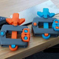 ee3bc4189fa3bc2a2a77bd2e3c9b9923_display_large.jpg Free STL file TwistLock Clamp・3D printer design to download