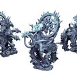 Hydra-Vortex-Beast-Mystic-Pigeon-Gaming-7.jpg 3D file Vortex Beast Collection Hydra And Dinosaur Variations・3D printer model to download