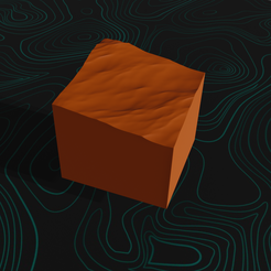 pewview.png Archivo STL Fondo marino/olas del mar/arenas del desierto zócalo cuadrado 40/60/80mm・Design para impresora 3D para descargar