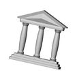 Greek-key-pillar-Greek-Parthenon-relief-08.jpg Roman pillars Parthenon alter relief 3D print model
