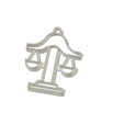Balanza Justicia 75 mm.png Justice Balance Scale Cookie Cutter