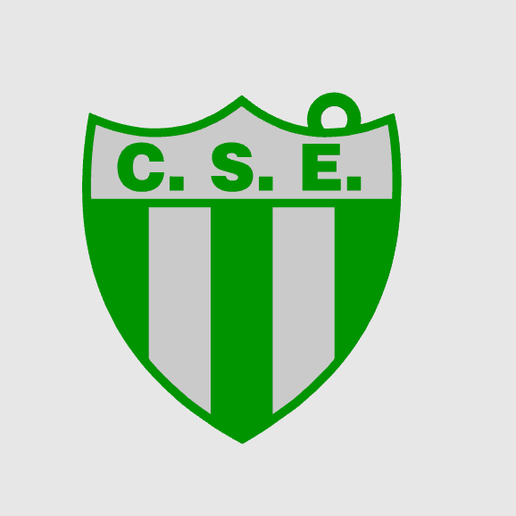 Key ring Club Sportivo Estudiantes de SAN LUIS (CSE) 3D model