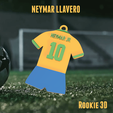 neymar.png Messi & Neymar Keychains