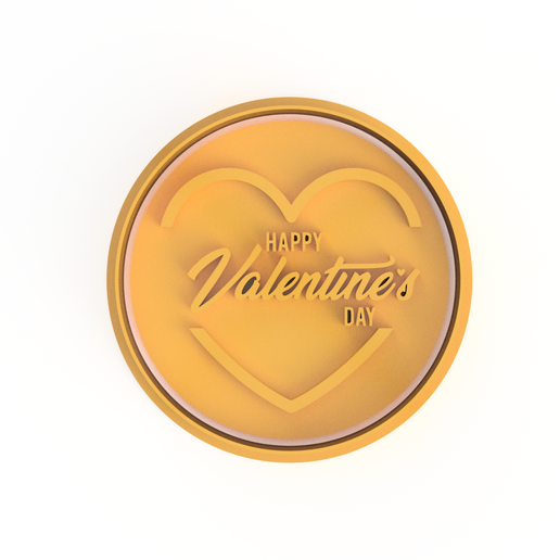 Cookie Cutter Valentine's Day Cookie Cutter Sweetheart's Day 3D model