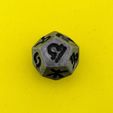 yellow-10.jpg Zodiac Dice / Dodecahedron