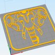 2.jpg Datei STL wall decor geometric elephant・Design für 3D-Drucker zum herunterladen, satis3d