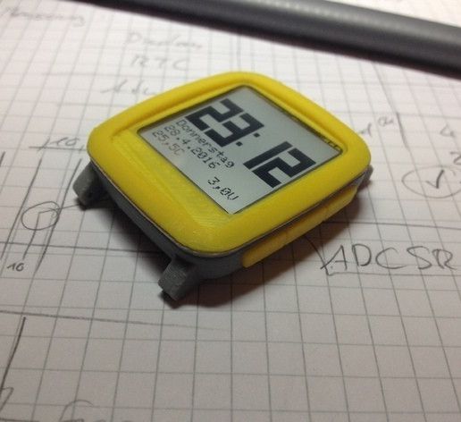 Chronio - 3D printed watch 3D model preview