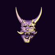 02.jpg Samurai hannya mask