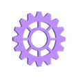 Cogs_19.stl Cogs, Gears and Sprockets Group 1 [21 styles et tailles différents] pour Crafting Steampunk ,Mechanical ,Warhammer 40k theme terrain