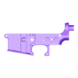 AR15_Lower_Receiver.STL M4/M16/AR15 Receiver STP Version