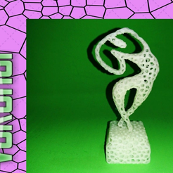 Diseño_sin_título_38.png Free STL file Estatuilla voronoi・3D print model to download