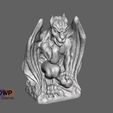 GargoyleSculpture.JPG Télécharger fichier STL Sculpture de la gargouille (scan 3D de la statue) • Objet pour imprimante 3D, 3DWP
