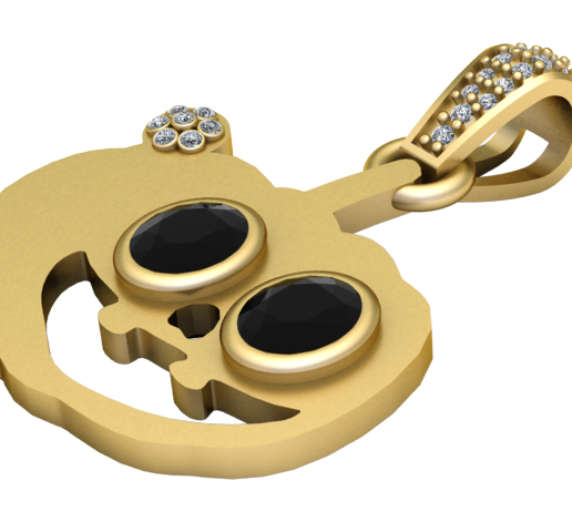 render-2.png Cute Skull Pendant