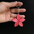pointsettia-keychain-4.jpg porte-clés poinsettia articulé (3mf inclus)